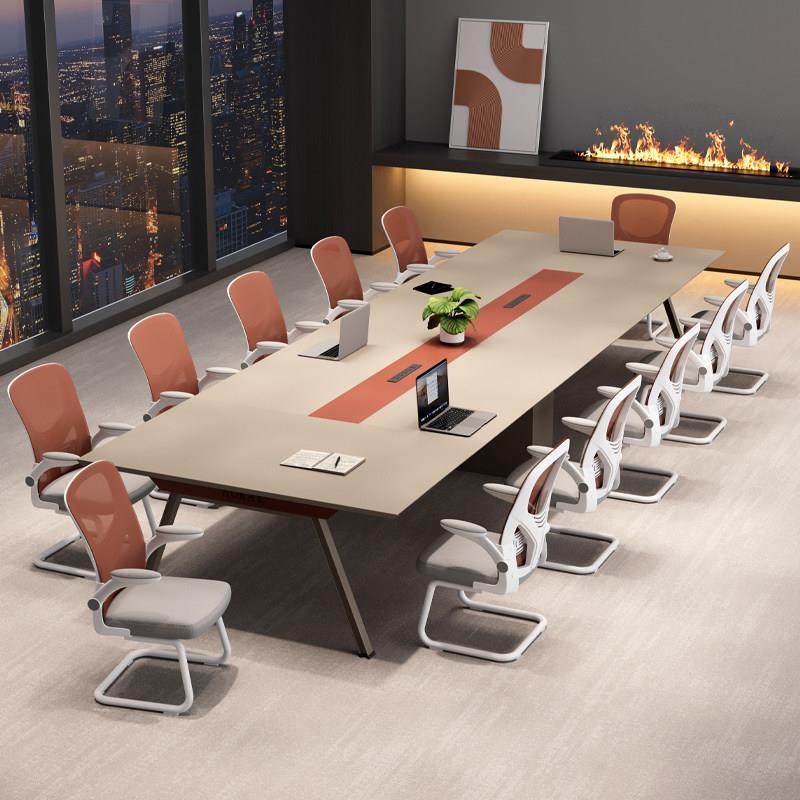 会议桌长桌简约现代大小型会议室接待桌椅组合洽谈培训桌办公桌,商业/办公家具,会议桌,淘宝优惠券,粉丝福利购,淘宝优惠卷
