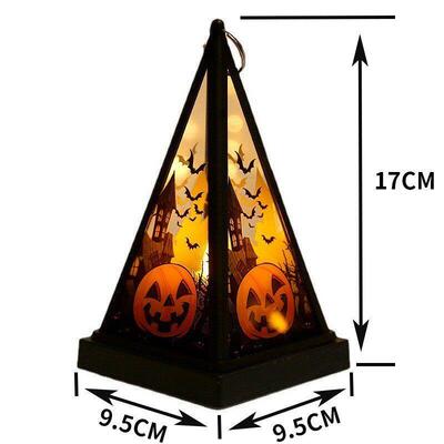 Halloween decoration pumpkin light handles the witchs skull