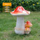 仿真幼儿园别墅雕塑户外装 饰品摆件蘑菇创意小品园林景观庭院花园