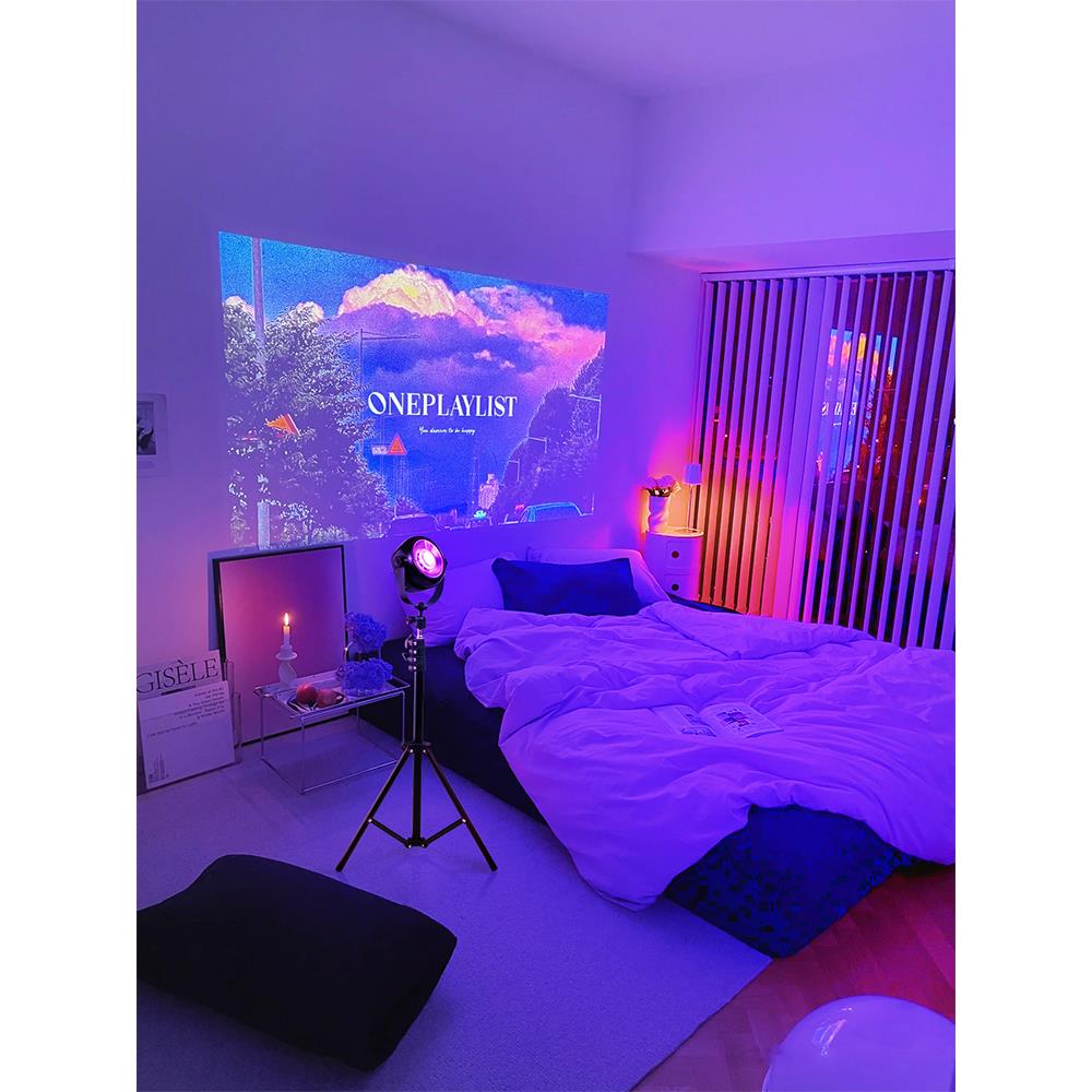 音乐节奏卡点音乐律动氛围灯直播间舞蹈室清吧补光洗墙灯DJ气氛灯