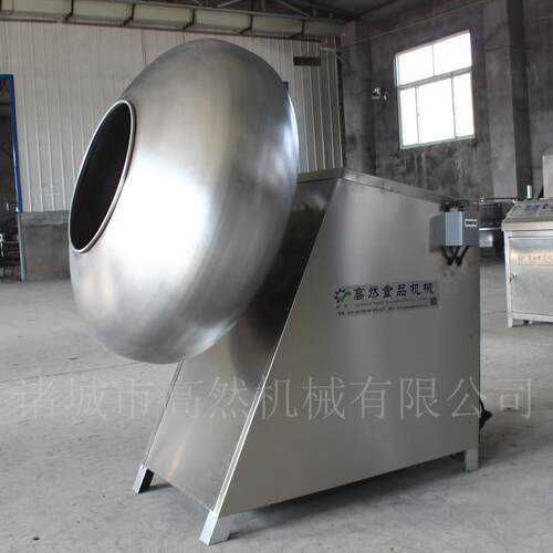 厂家销售花生米裹糖机工厂用不锈钢糖衣机荸荠式片剂丸剂包衣机