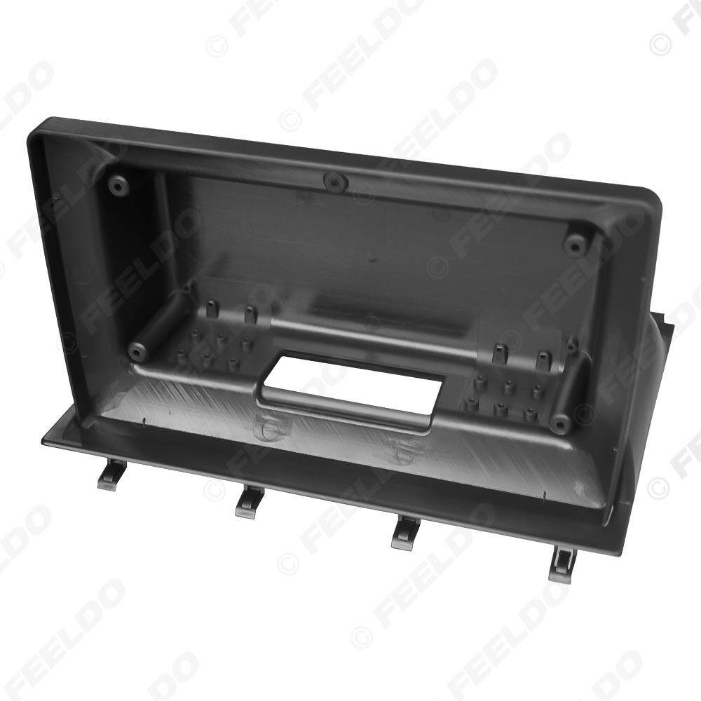 适用02-07马自达2/Demio改装面框安卓大屏导航框 影音面板 10.1寸