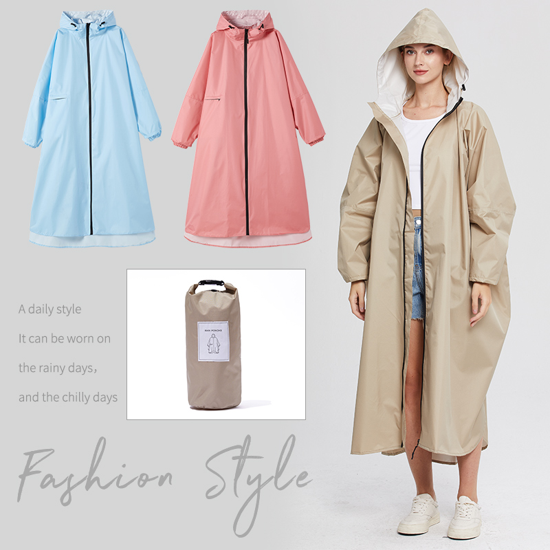 雨衣女加长款遮脚全身防风雨大雨男款骑车电动摩托车长袖斗篷雨披