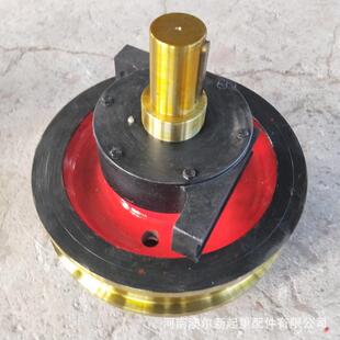 销售天车行走轮55号铸钢车轮组φ400*120起重机行车轮