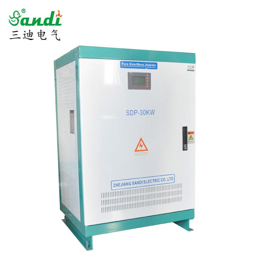 工频离网逆变器30KW光伏储能发电系统纯正弦波逆变电源