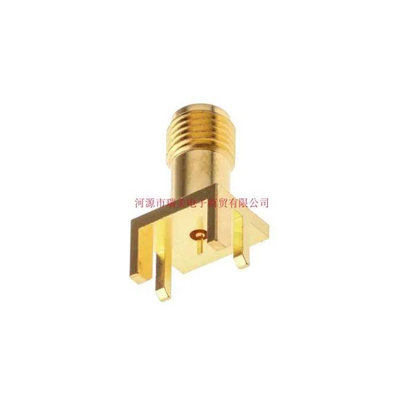 Molex莫仕SMA同轴接头50Ω直向母座边缘安装焊接73251-0621
