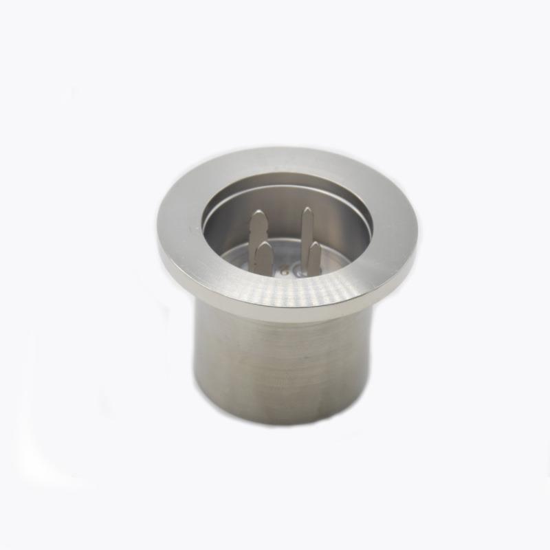 RUL西赛姆真5空热电片偶圆形法兰KF2-P4插航空气密插头连接器