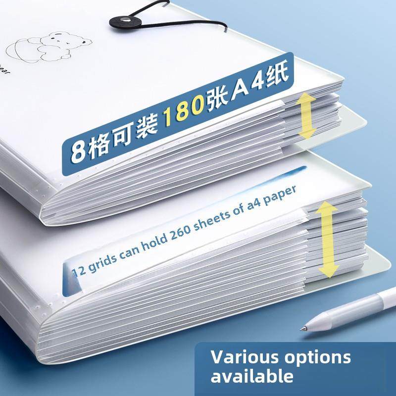 a4文件袋多层文件夹小学生用透明插页试卷整理神器初中高中生书夹子分类试卷夹卷子资料册收纳袋风琴包大容量,文具电教/文化用品/商务用品,文件袋/资料袋/试卷收纳袋,淘宝优惠券,粉丝福利购,淘宝优惠卷