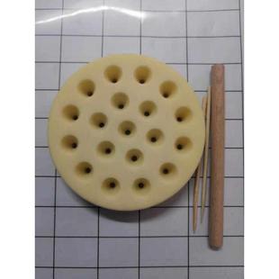 尼龙四孔五孔七孔艾灸工具艾壮塔柱圆锥形模具大伯麦粒灸小儿推拿
