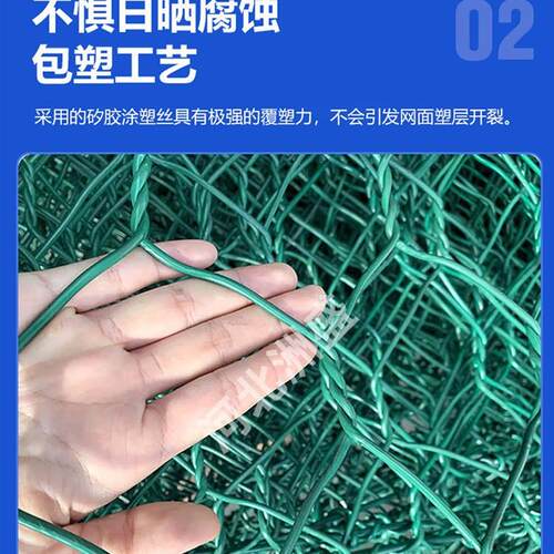 河道格宾石笼铅丝宾格网箱河道防汛装石头笼子包塑铁丝网雷诺护垫