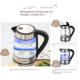 automatic kettle power off pot Glass health electric