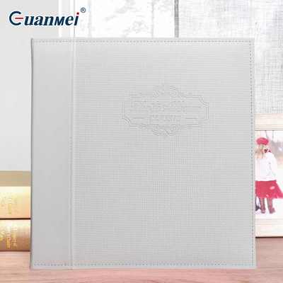 photo18自相片覆膜影集批发album广粘厂家相册集 复古皮质美diy