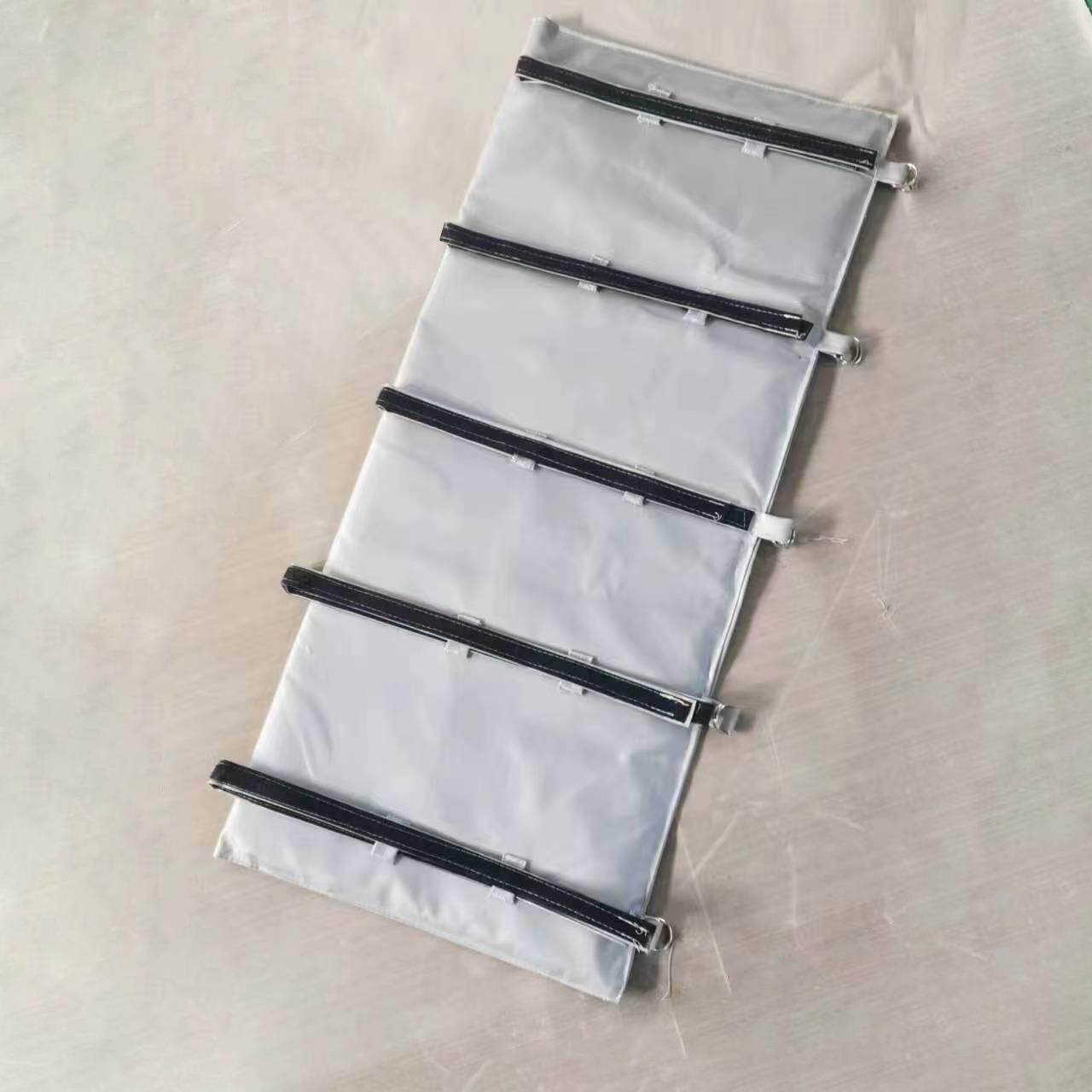 柔性防火毯电缆包裹片可磁化防爆毯中间接头复合材料防火防爆毯