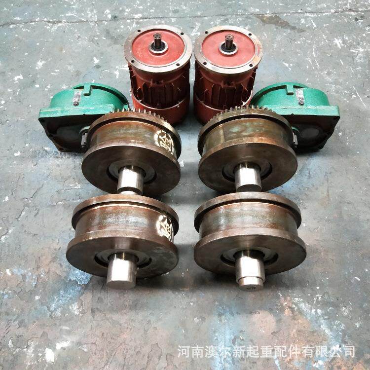大量销售 φ300/400行车轮 2个主动轮 2个从动轮 LD车轮组