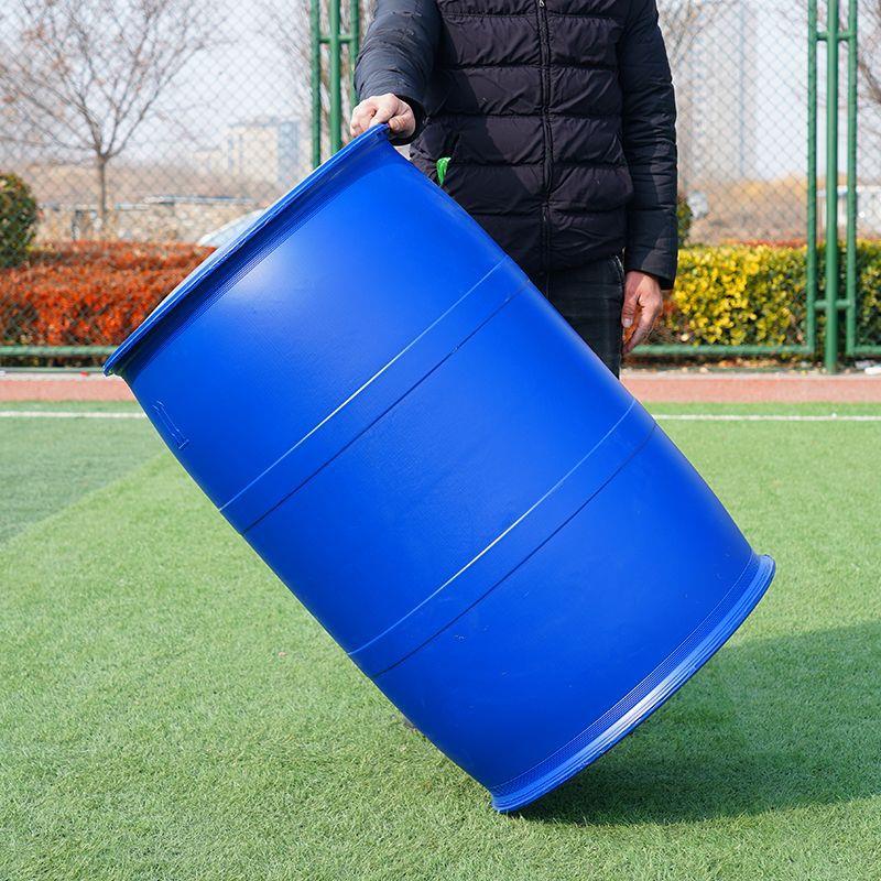 200L全新蓝色密封双环桶酸碱化工桶涂料食品柴油机油胶漆塑料桶