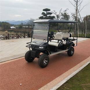 家用老年人代步助力微型智能四轮六座低速带棚新能源电动游览车