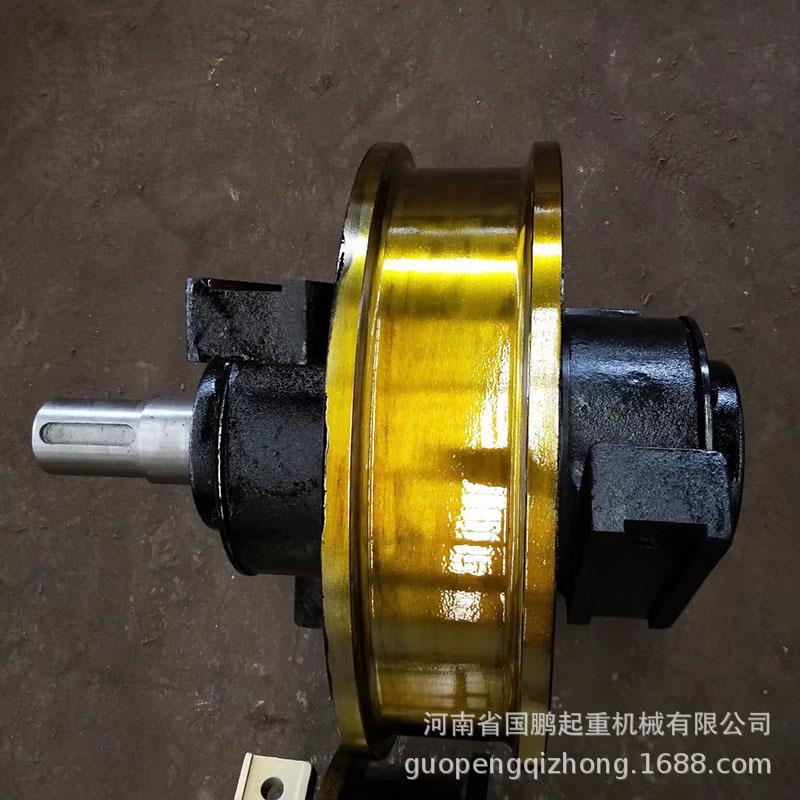 600*150mm港机载重轮单边双边无沿行车轮铸钢锻钢双梁小车行走轮
