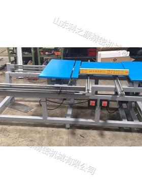 工端自动双头齐头锯木地板双齐锯大批KZY-J250量木木方木头板双头