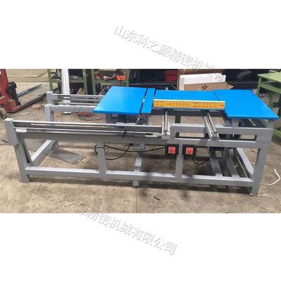 量木工自动双头齐地头木锯板双端齐头锯KZY-J250大批木方木板双头