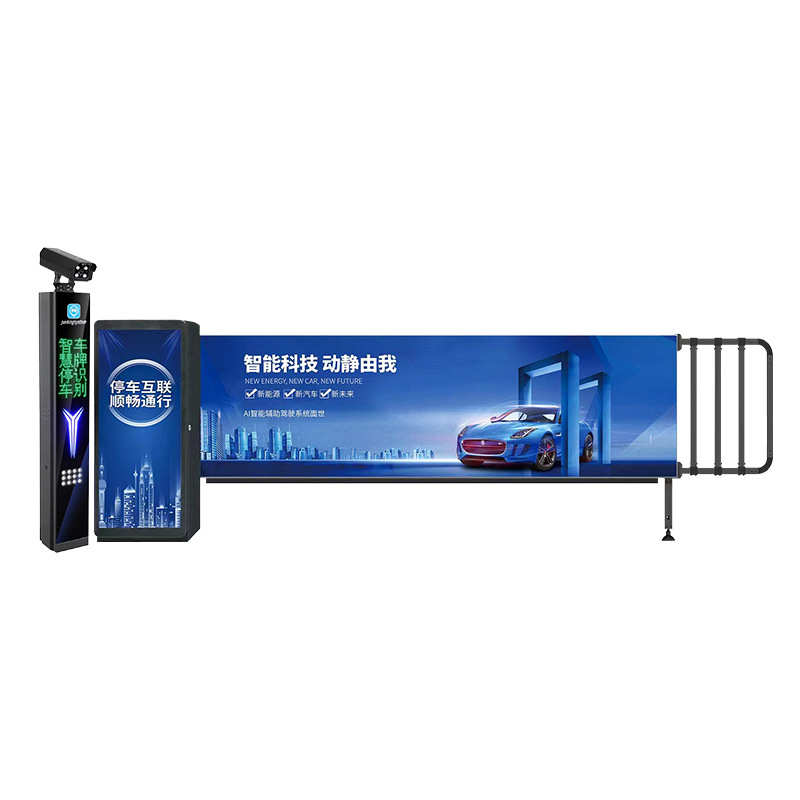 停车 夜间布道直流小区工厂刷大门闸闸 带卡灯管理系统广告无