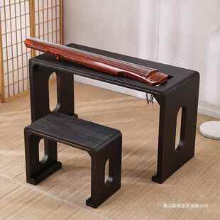 烧木仿桌共古鸣古琴桌凳桐实无品牌/木琴桌琴凳国学古琴琴桌书法