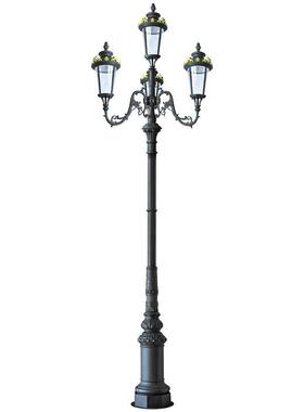 欧式庭院外灯户外花园别OLZ墅室景观园林草坪灯复古LE沙铸D铝庭院