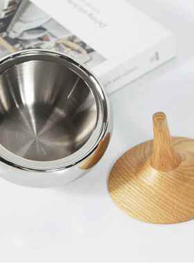 简件约家居几不锈钢糖罐储物罐果1840摆家茶用干果罐软装饰品