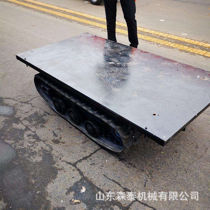 遥控履带点全地形小型履带爬山虎电动柴油液压工程底盘