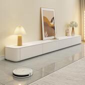 木岩电视柜奢茶几组板合现实代简约轻小户UEY型客厅家用储物柜落