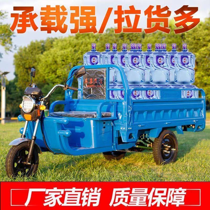 电动三轮车拉货载重王电动车农用车电瓶三轮车快递车摆摊车新国标