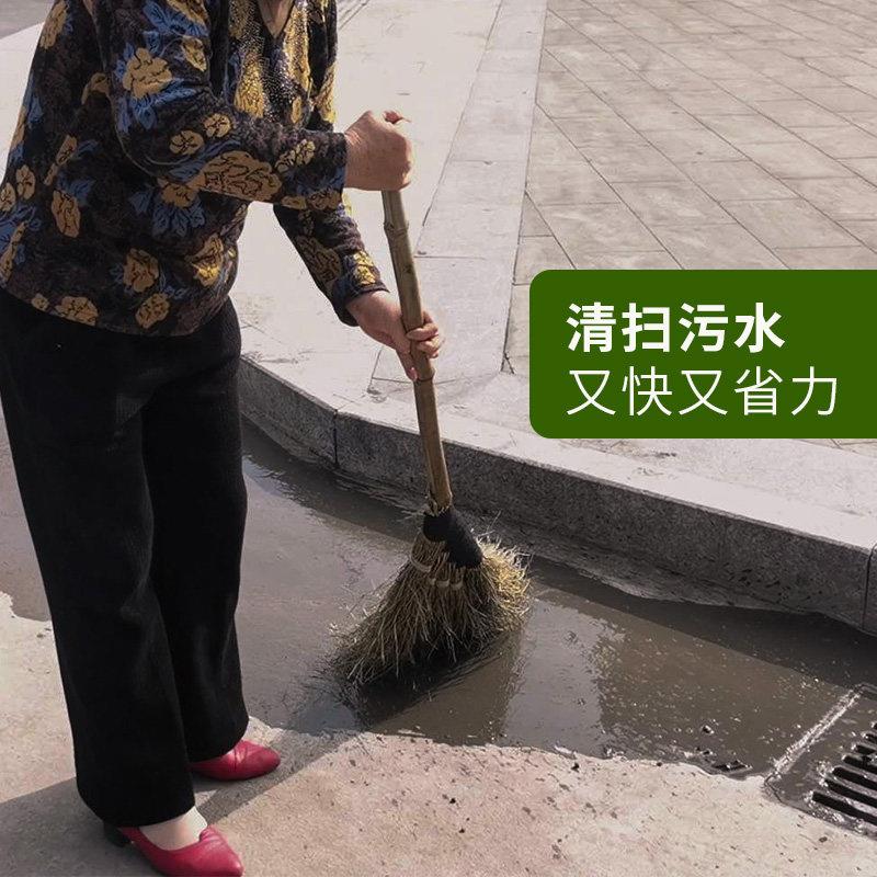 手工大扫把竹扫把家用庭院扫把笤帚车间专用铁扫帚户外院子大扫帚