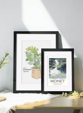 poster , photo , wooden art picture frame, square相框/画框