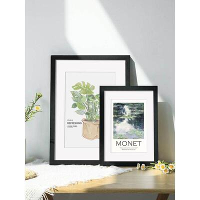 poster , photo , wooden art picture frame, square相框/画框
