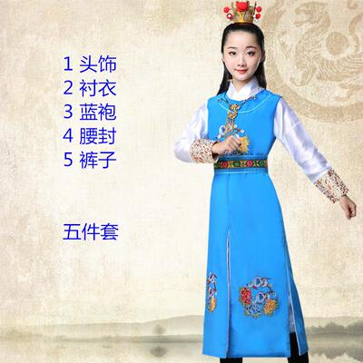高档红楼梦儿玉童演出服女林黛装汉剧服男童贾宝玉角色古扮话戏曲