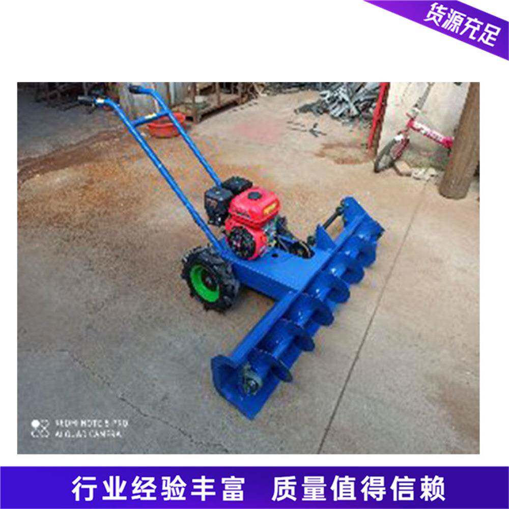 手推自走蛟龙式扫雪机冬季路面大马力抛雪机公路清理扫雪机