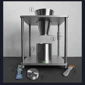 洗衣粉表观密度计洗涤剂表面活性剂表观密度测定仪松装 堆积密度仪