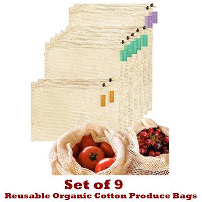 Durable Strong Fruit Vegetable Mesh Bags Potatoes Onions