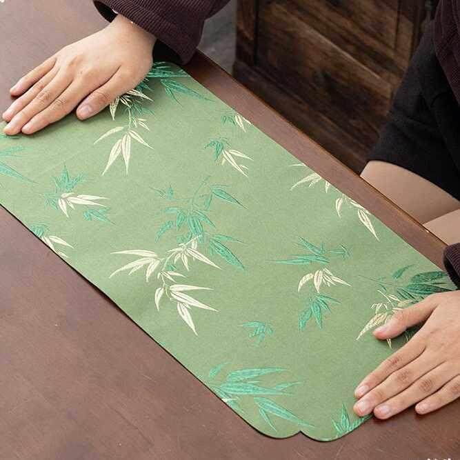 新中式云锦织锦茶桌垫茶桌禅意桌布垫子高端防水吸水中国风茶席,居家布艺,茶席,淘宝优惠券,粉丝福利购,淘宝优惠卷