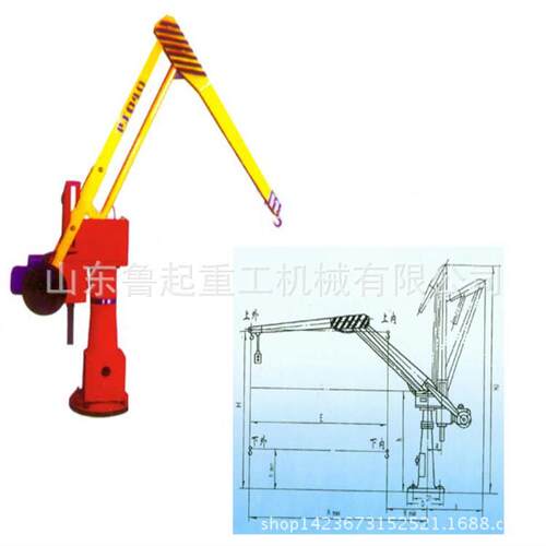 销售PDJ型车间用平衡吊折臂吊PDJ225/25固定式折臂起重机
