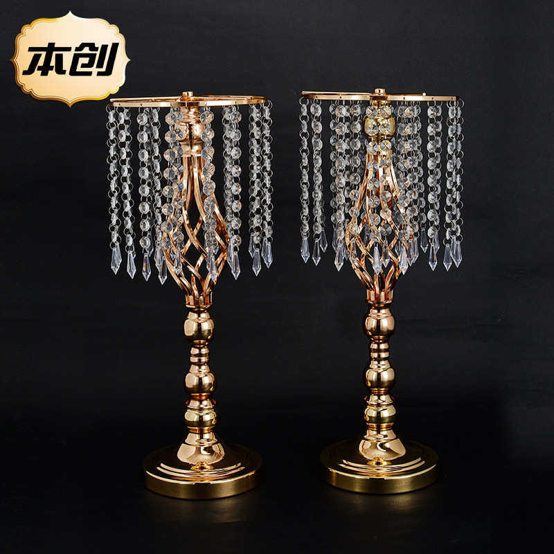 婚礼现场装饰花器铁艺欧式电镀流苏水晶路引花瓶复古罗马柱装饰,节庆用品/礼品,吊顶纱幔,淘宝优惠券,粉丝福利购,淘宝优惠卷