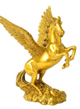 全铜马摆件办公室工艺礼品摆饰摆设家用装饰品马到成功飞马铜马礼