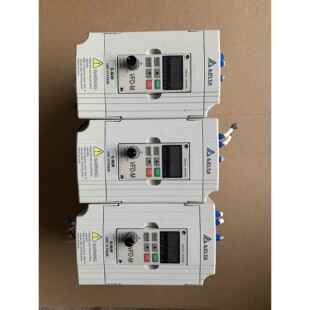 2.2KW 二手拆机台达变频器VFD 3.7KW 1.5KW 0.75KW 0.4KW