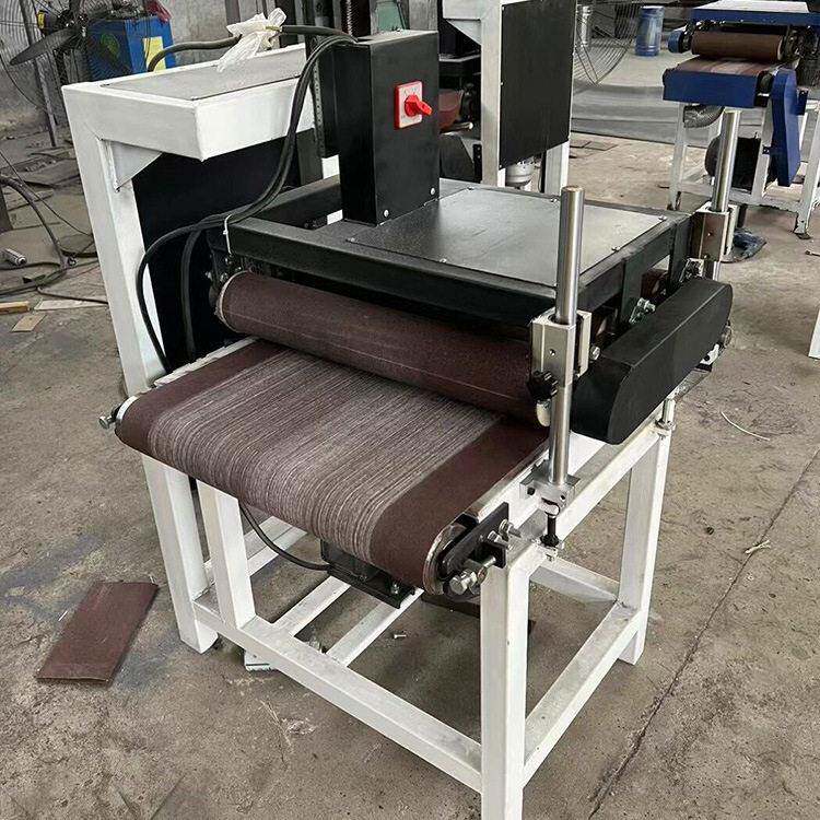 木工机械砂光机定尺砂带机抛光机平板面小短料电动小型抛光机神器