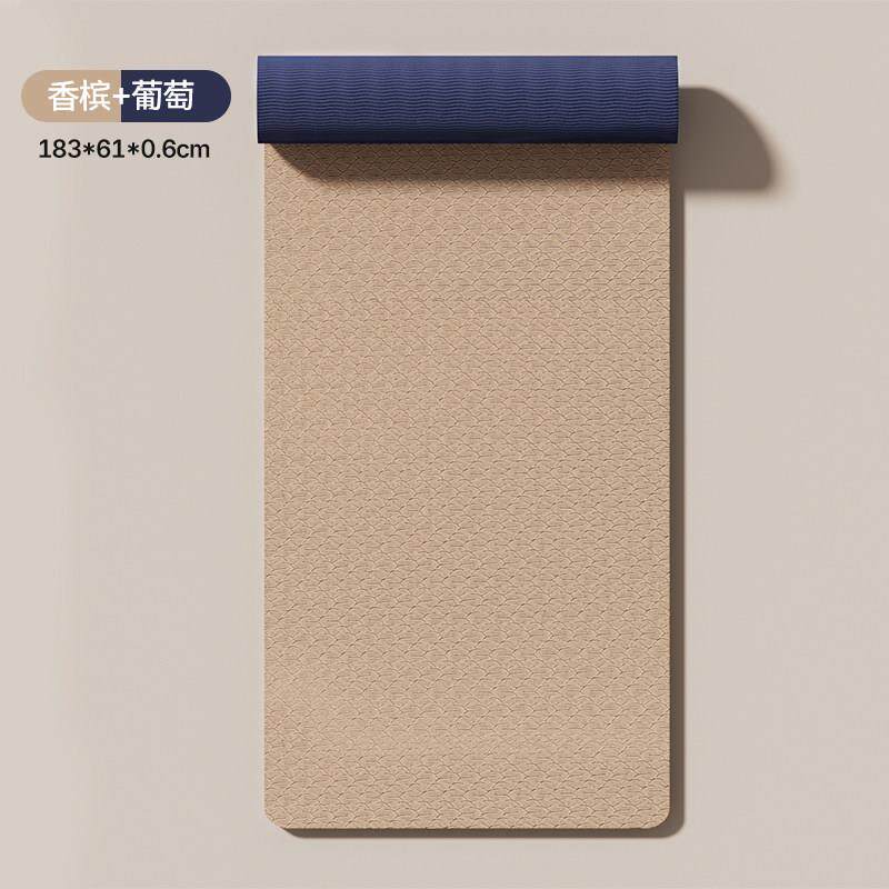 新款瑜瑜伽垫加厚加宽加长垫非男女生专健身垫防用滑跳操珈垫地子