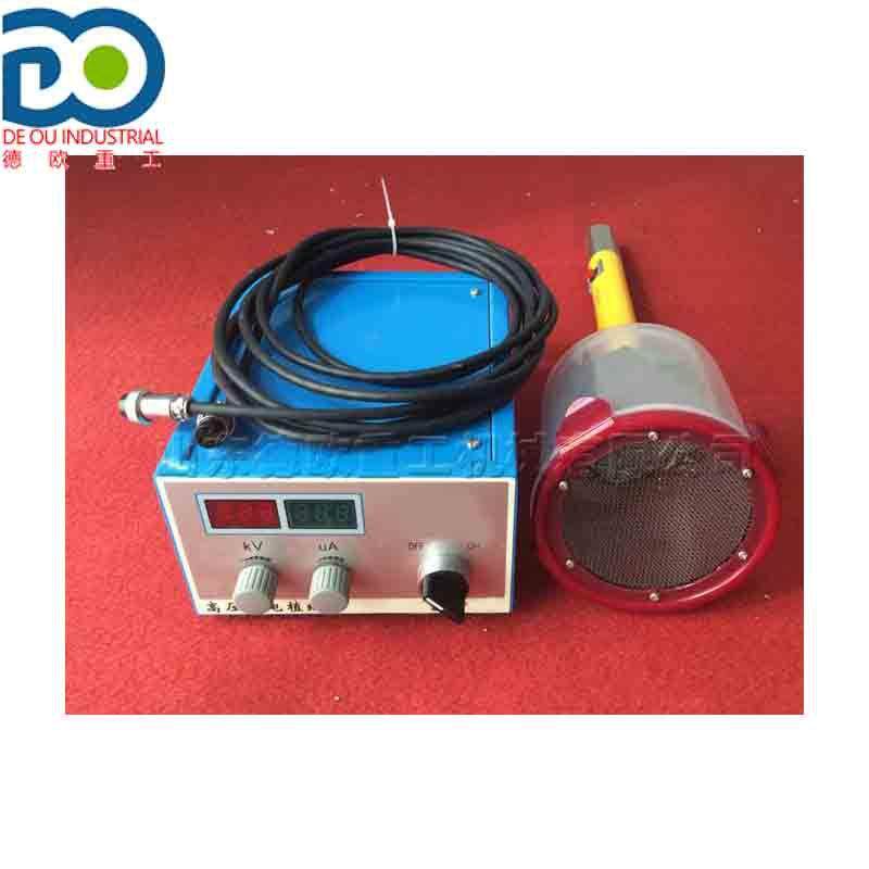 项链盒子表面植毛机汽车塑料静电植绒机鞋子鞋垫表面喷绒机