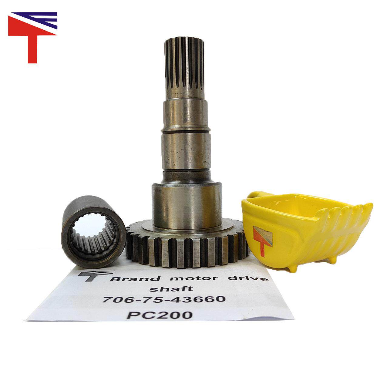 轴 706-75-43660 适用于工程机械 PC200 发动机配件