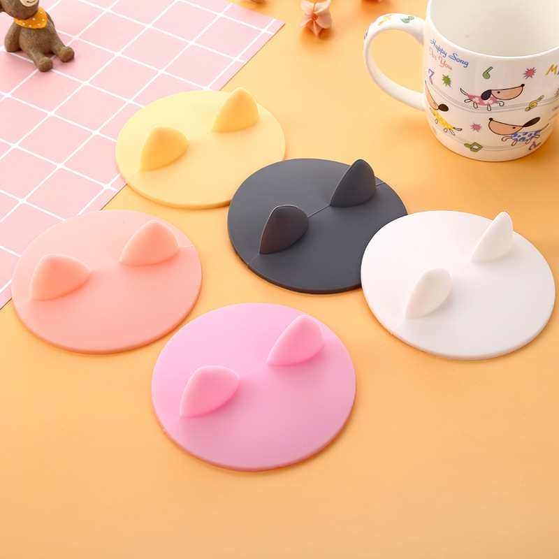 3 silicone lid cute cat ears universal cup lid mug lid在類目 餐飲具, 保鮮容器/保鮮器皿, 保鮮蓋中 - 來自Buy2taobao.com提供專業的淘寶代購服務