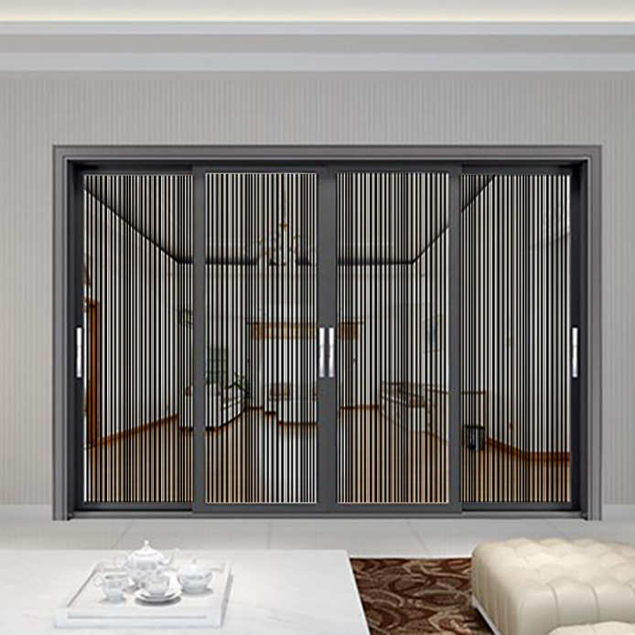 黑色淡雅条纹装饰膜玻璃贴膜透明窗户贴纸PET薄膜