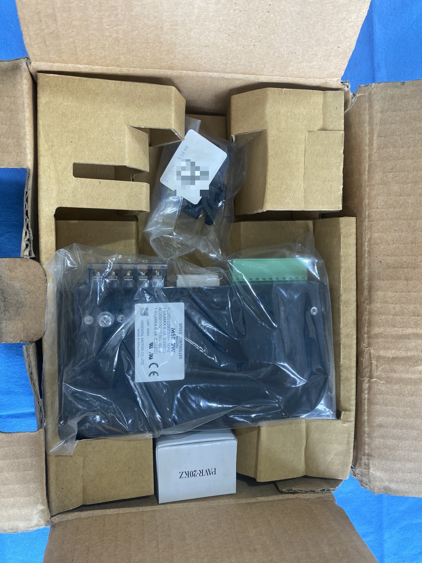 新加坡原装东方马达MSP-2W速度控制器，220V输入，功能