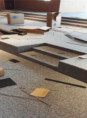 休息室会议办公室现代拼接方块地毯地垫拼块纯色方块地毯施工方便